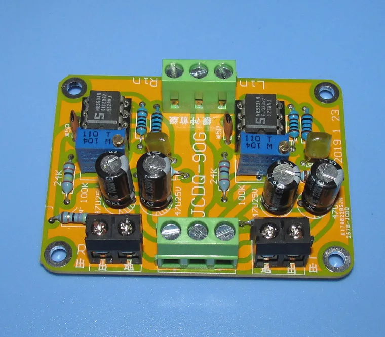 HIFI NE5534 DC буферный стерео OP AMP усилитель предусилитель Плата Поддержка OPA627 AD847 AD797