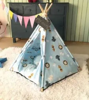 

Washable canvas pet nest for the four seasons dog kennel wholesale