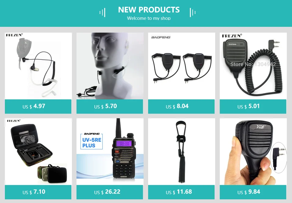 Baofeng Динамик микрофон ручной для Kenwood радио BAOFENG UV-5R BF-888S UV-3R+ иди и болтай Walkie Talkie радио