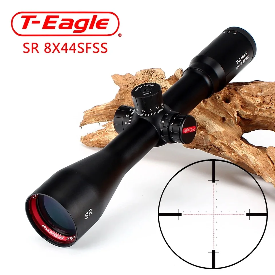 T Eagle SR 8X44 SFSS тактический прицел оптика прицелы освещенное красное стекло