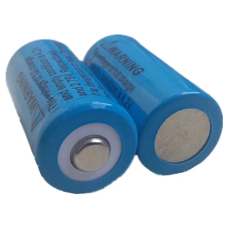 DING LI SHI JIA 6pcs/set 16340 battery 3.7V 1200 mAh rechargeable liion batteries for Led flashlight batery litio | Электроника
