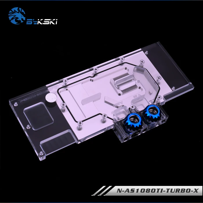 Bykski N-AS1080TI-TURBO-X блок водяного охлаждения GPU для ASUS TURBO-GTX1080Ti 1080