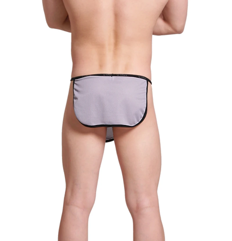 Сексуальное нижнее белье винтажные сетчатые дышащие удобные мужские трусики