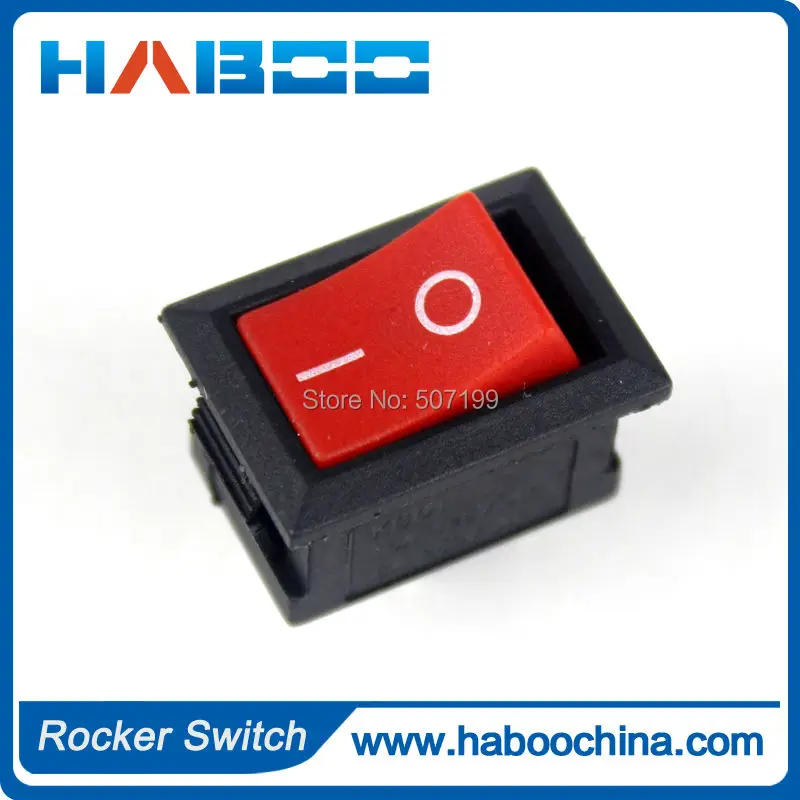 100 шт./лот бытовая техника ВКЛ./ВЫКЛ. SPST KCD1 Electric 2pins2 положения Клавишные