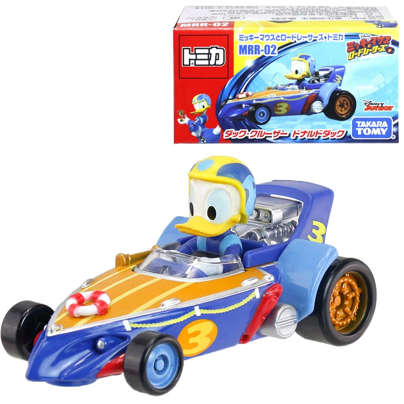 Tomica Disney Микки Маус роадстер гонщики Круизер Дональд Дак 6 см металл литье под