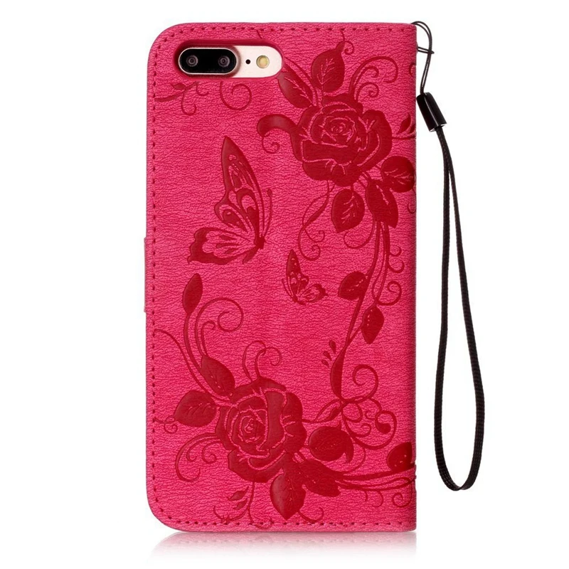 Роскошный чехол кошелек с магнитной подставкой для Apple iphone5 5S SE 6 6S 6plus 7 7s plus чехлы