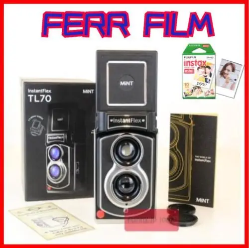 Мини пленка MiNT TL70 2 0 с двойным объективом|Плёночные и моментальные фотокамеры| |