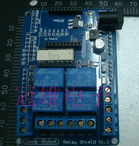 

Free shipping 4 channel 5V Relay module extension board Relay Shield V1.3 for arduino compatible