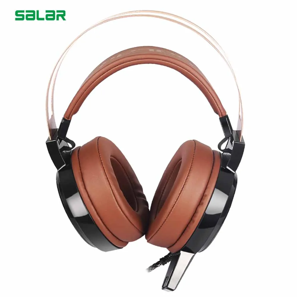 Игровая гарнитура Salar C13 с глубокими басами игровая компьютерные наушники