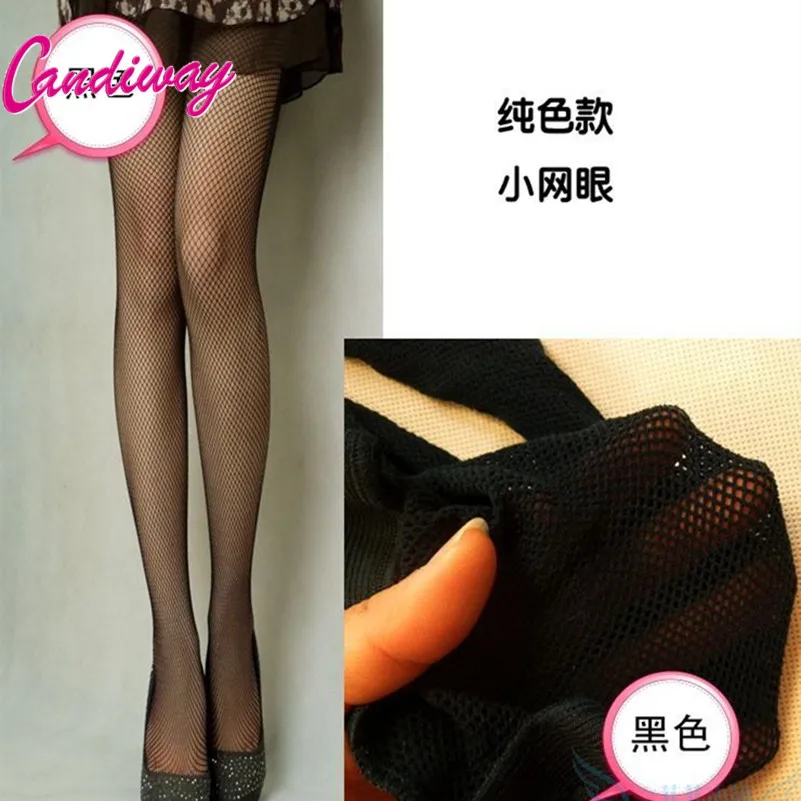 Женские сетчатые колготки Candiway вечерние ажурные с открытой спиной облегающие