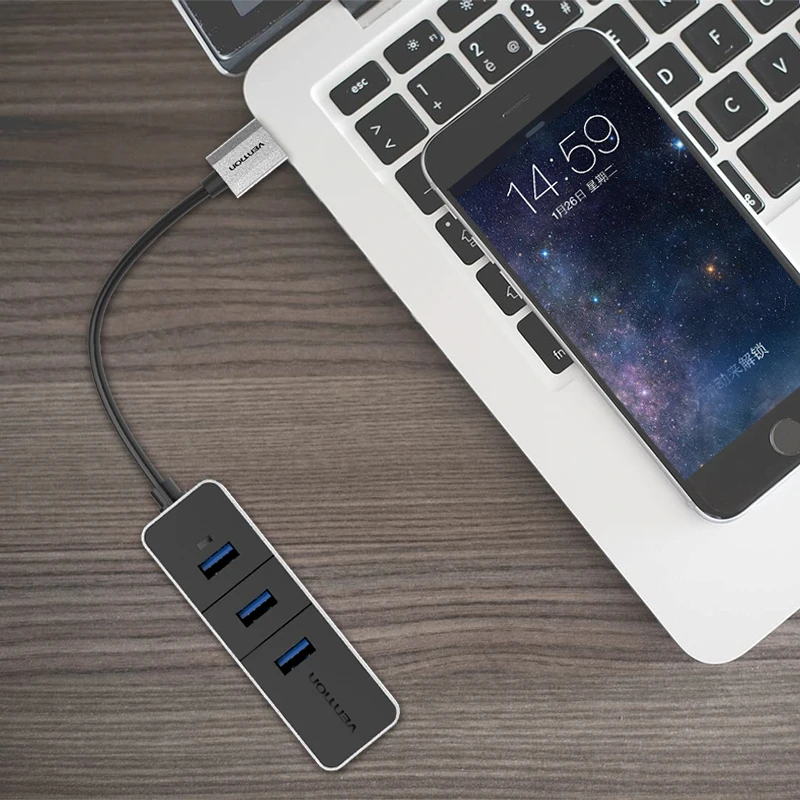 Конвенция USB 3.0 для 10/100 Mbps сетевой сети Ethernet адаптера + 3 разъём(ов) хаб Mac OS планшет