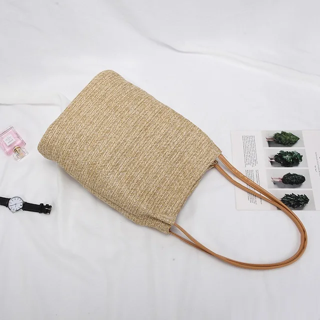khaki Новые модные соломенные сумки женские летние плетеная Сумка из ротанга ручной работы Тканые Пляжные круглые богемные сумки через плечо - Цвет: khaki