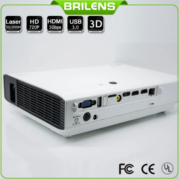 Brilens LS1280 пико лазерная жк видеопроектор пассивный шаттл 3d 1 й мир мини смарт wi fi
