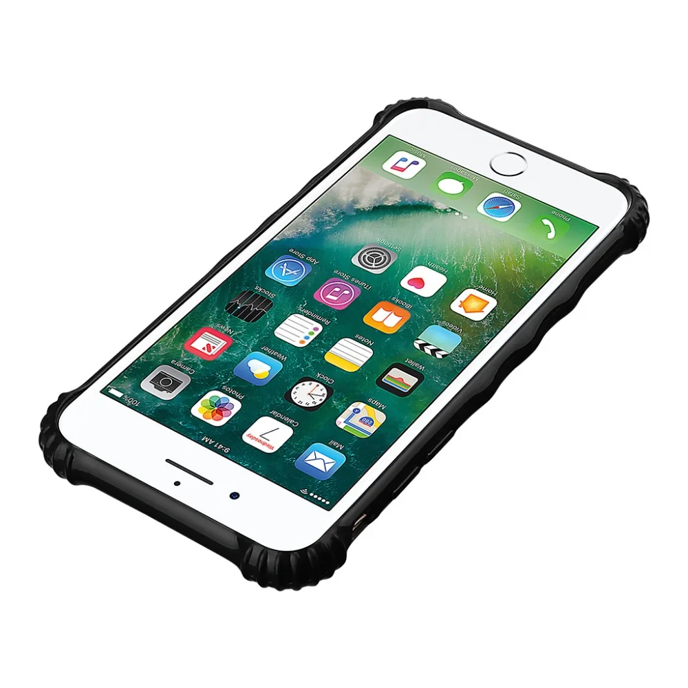 Netarlier падение защитный чехол для iPhone X 7 8 Plus плюс абстрактный морской волны IMD