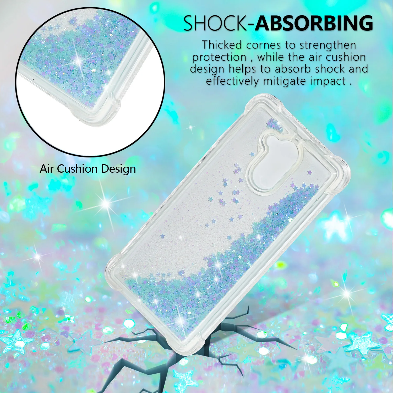 Чехол для Huawei Enjoy 6S Honor 6C Nova Smart P9 Lite Dynamic Liquid Quicksand DIG L21 L01 L03 L21HN Силиконовый ТПУ