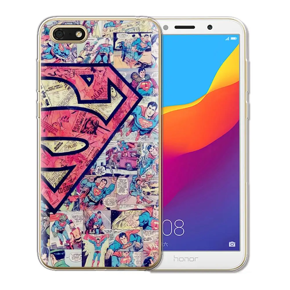 8168 Venom Deadpool Fundas для huawei Honor 7A 7 а русская версия шикарные чехлы для huawei Honor7A 5,4" DUA-L22 чехол - Цвет: 8168