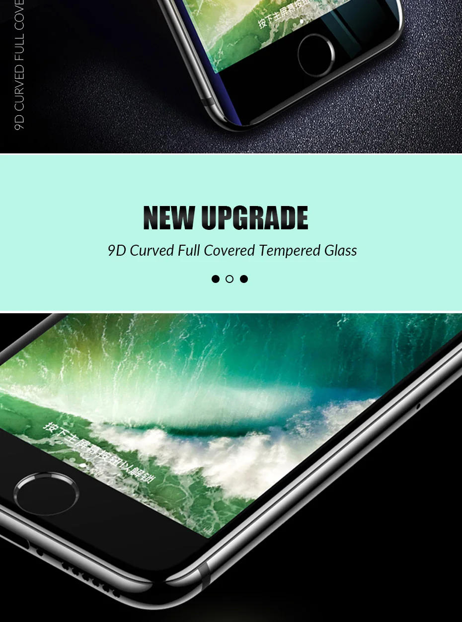 9D изогнутое Защитное стекло для iPhone 11 X XS XR 11 Pro Max 6 6S 7 8 Plus защита экрана закаленное стекло полное покрытие