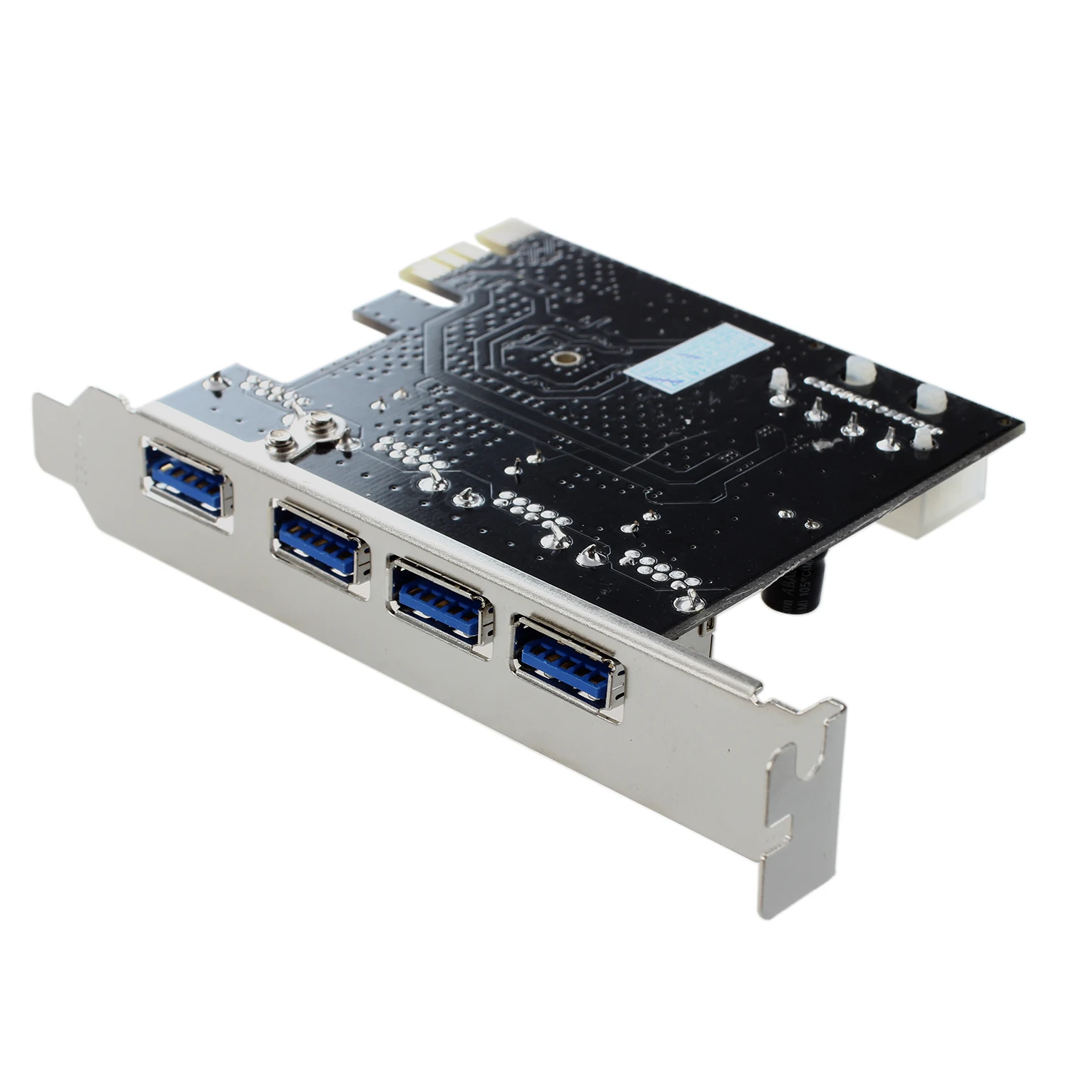 Акция! Быстрый адаптер карты расширения USB 3 0 PCI E PCIE 4 порта | Компьютеры и офис