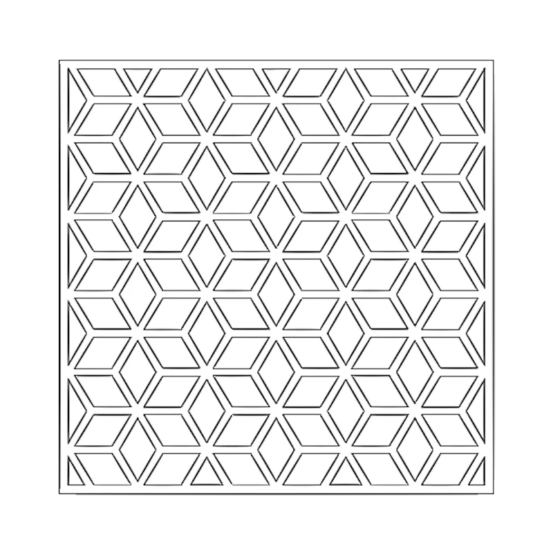 Новый 3D куб трафарет для DIY скрапбукинга декоративное тиснение изготовление