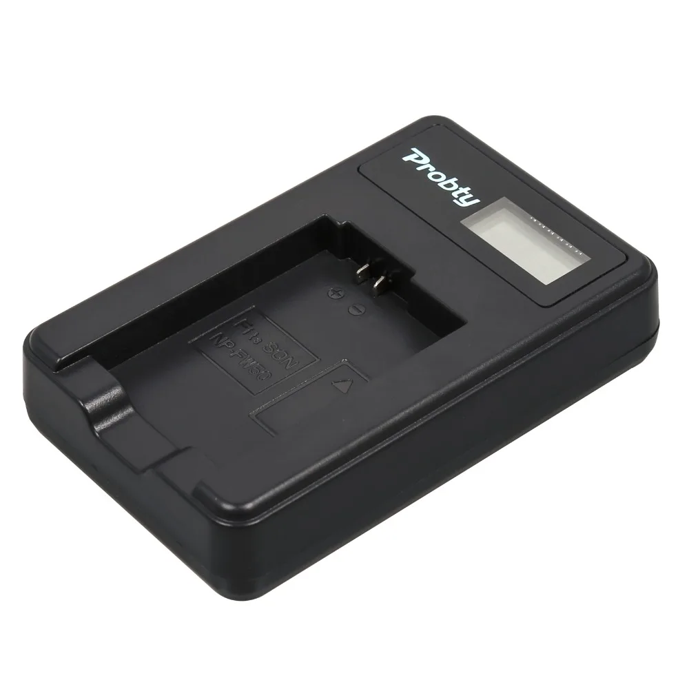 PROBTY NP-FW50 NP FW50 NPFW50 ЖК-дисплей USB Камера Зарядное устройство для Sony Alpha 7 a7 7R a7R
