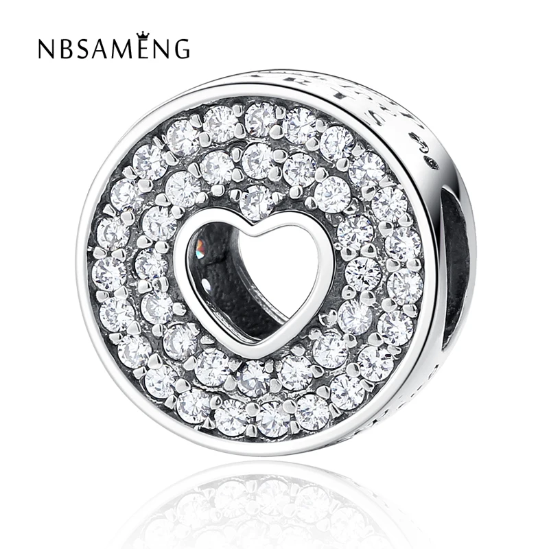 Серебряные бусины 925 пробы ювелирные изделия для празднования юбилея ажурные