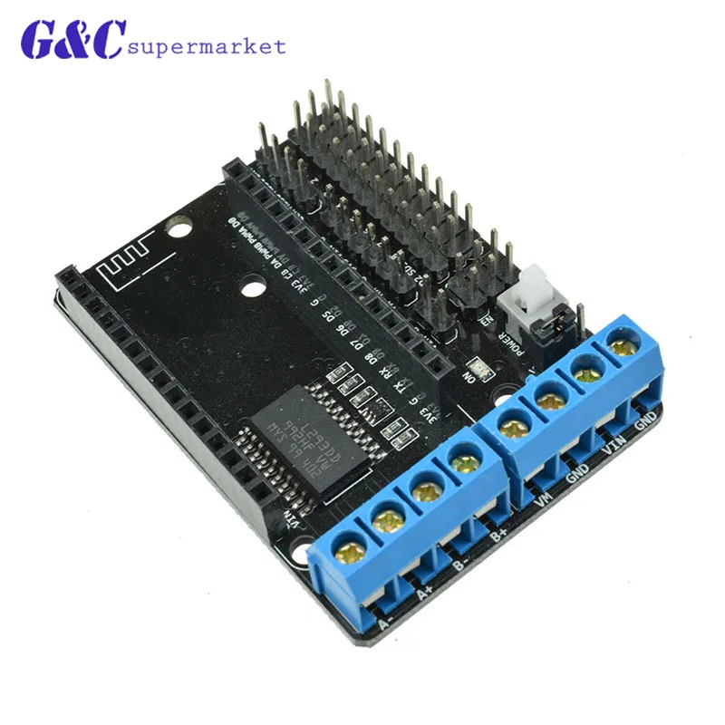 Плата расширения двигателя L293D NodeMCU щит привода для Arduino UNO MEGA2560 ESP8266 ESP