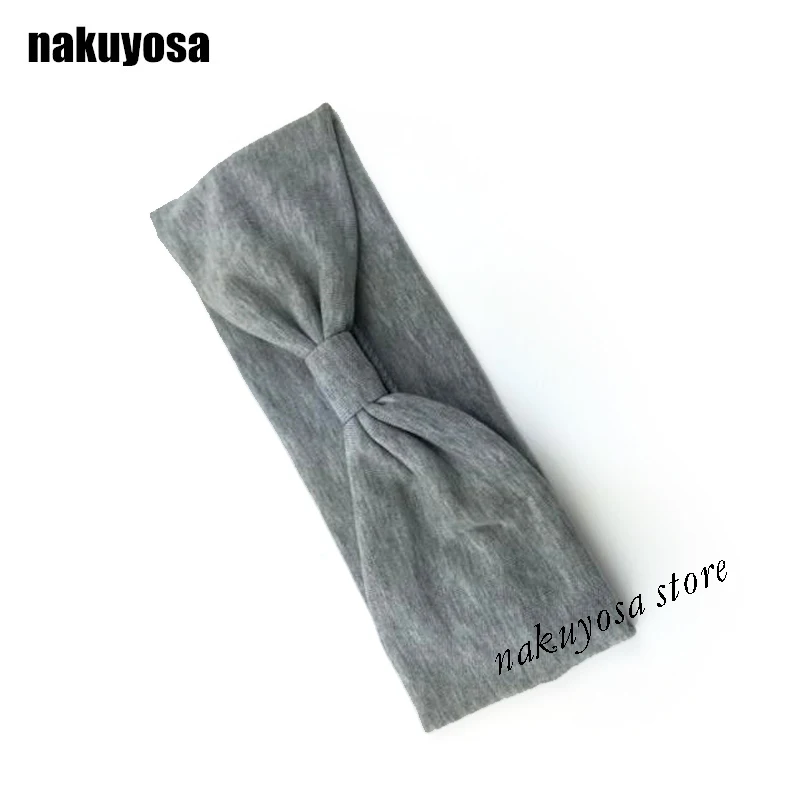 Женский галстук-бабочка для девочек Эластичный Тюрбан повязка на голову от пота