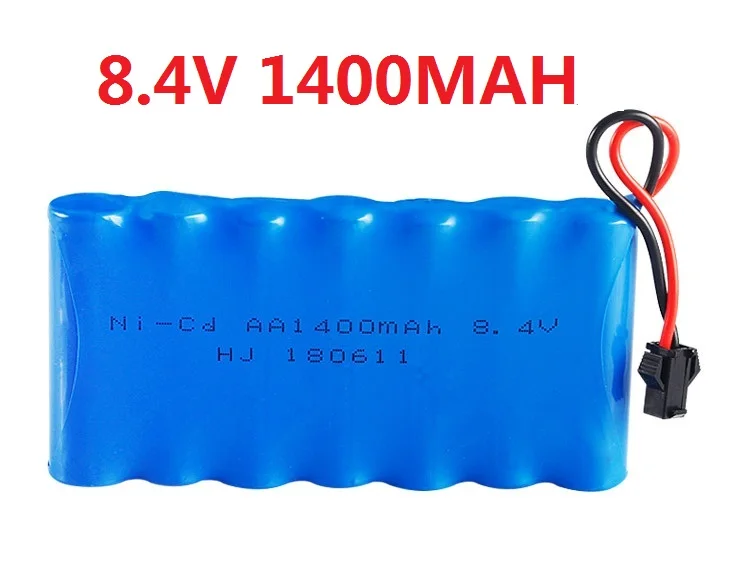 8.4v 1400mah 3,6 В 4,8 в 6 в 7,2 в 8,4 в 9,6 в 1400 мАч AA Ni-MH H батарея L6.2-2P плюс электрические игрушки дистанционный автомобиль корабль Робот перезаряжаемый - Цвет: 8.4v 1400mah