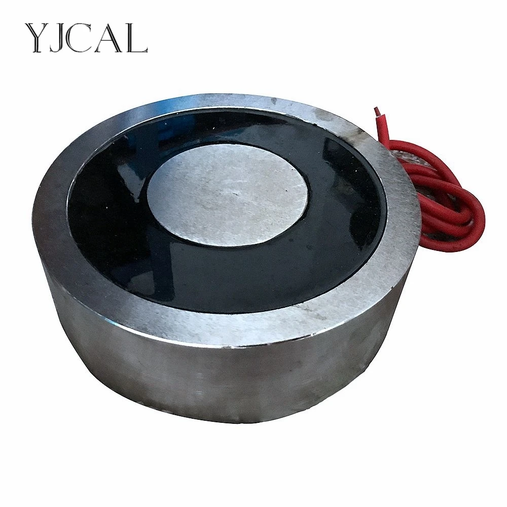 YJ-600/200 Holding Electric Sucker Electromagnet Magnet Dc 12V 24V Suction-cup Cylindrical Lifting 14000KG Suction Plate China