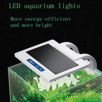 led lighting for planted aquarium 3 color mode 8w with 2 lcd temperature