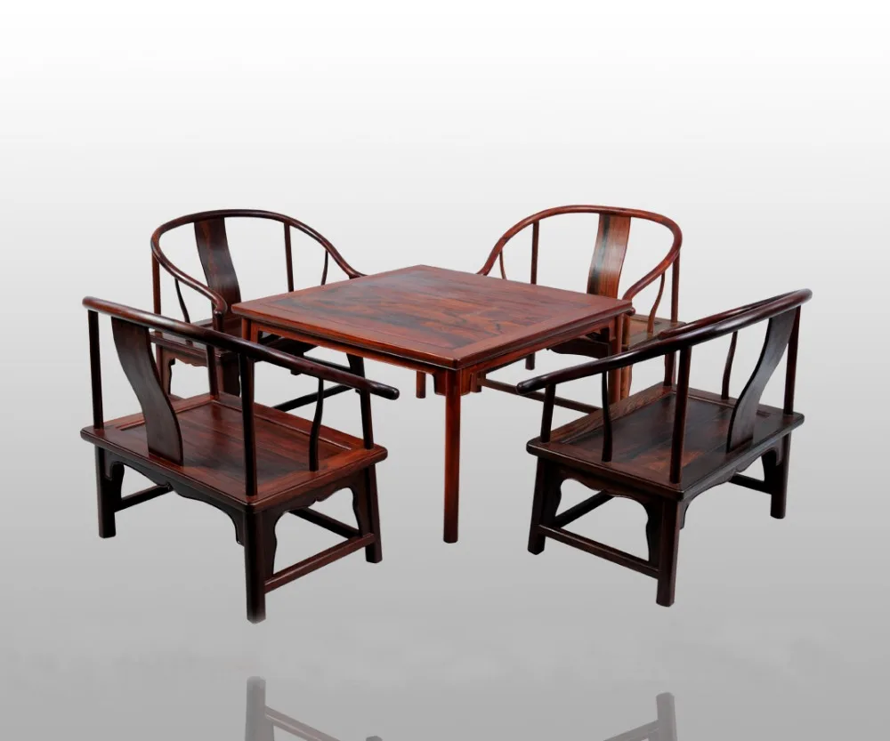 Квадратные столы с круглыми ножками и низким креслом наборы из 5 предметов