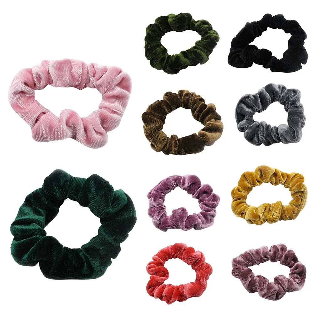 Эластичная резинка для волос кольцо эластичная девочек бархатные эластичные