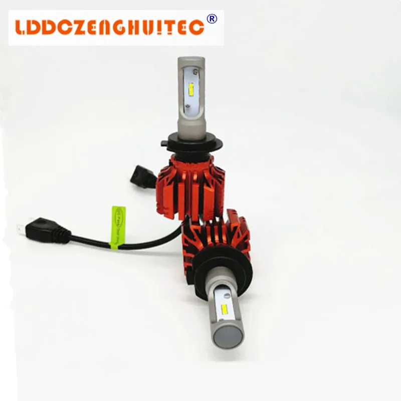 LDDCZENGHUITEC H1/H3/H4/H7/H11/H13/9005/9006 9004 9007 9012 880 Светодиодная лампа для автомобильных фар 50 Вт