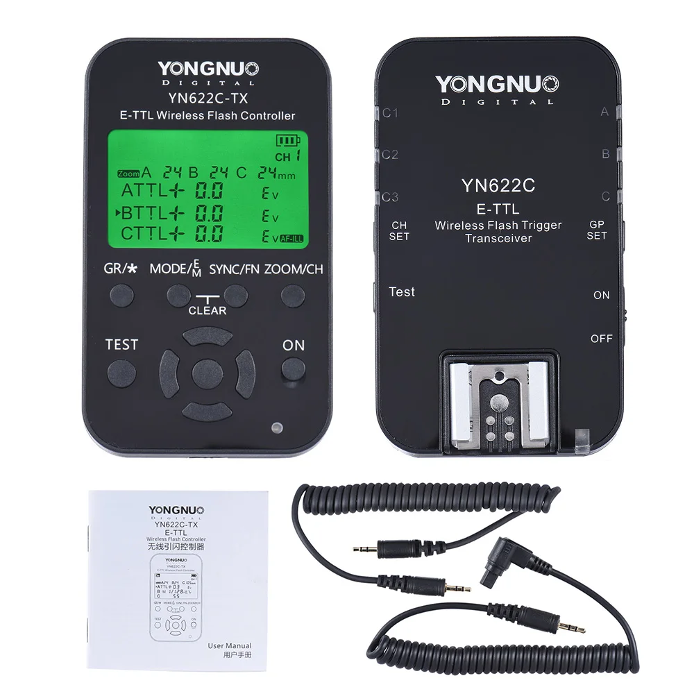 YONGNUO фотовспышка с беспроводным контроллером и триггером для вспышки speedhss 1/8000S +