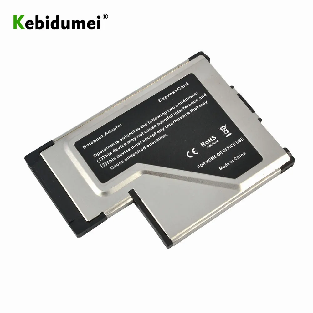 2 порта USB 3 0 концентратор экспресс карта 54 мм скрытый адаптер с драйверами CD для