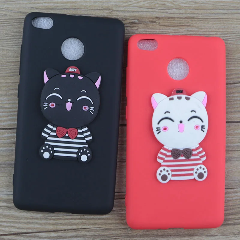 Милый мультфильм Минни чехол для Xiaomi Redmi 4X Hongmi случаях стежка рисунок Hello Kitty Микки