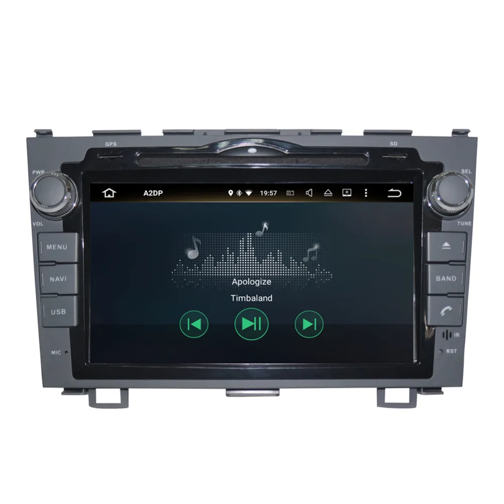 Android 8 0 Octa Core ''ЖК экран 4 Гб + 32 ГБ Автомобильный ПК GPS головное устройство для Honda