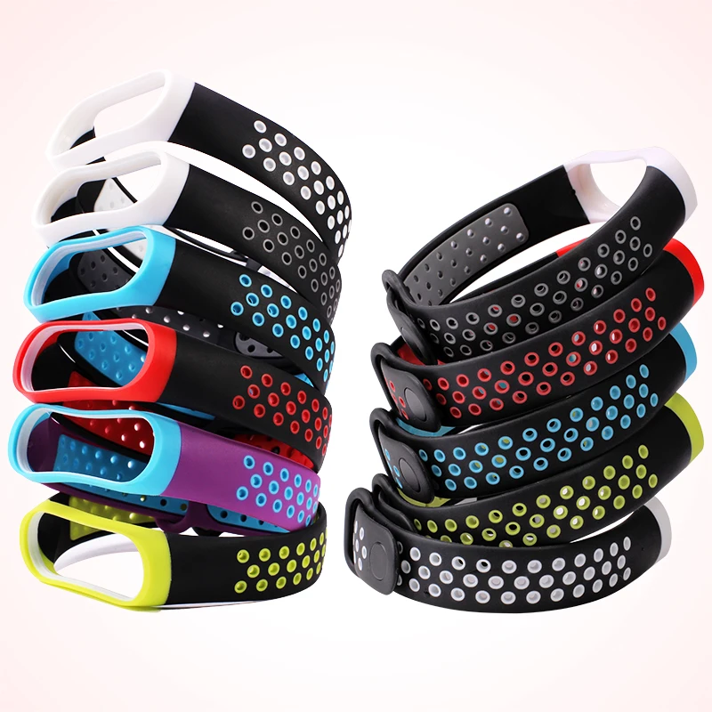 Спортивный ремешок BOORUI для miband 3 силиконовые ремешки смарт-часов сменные