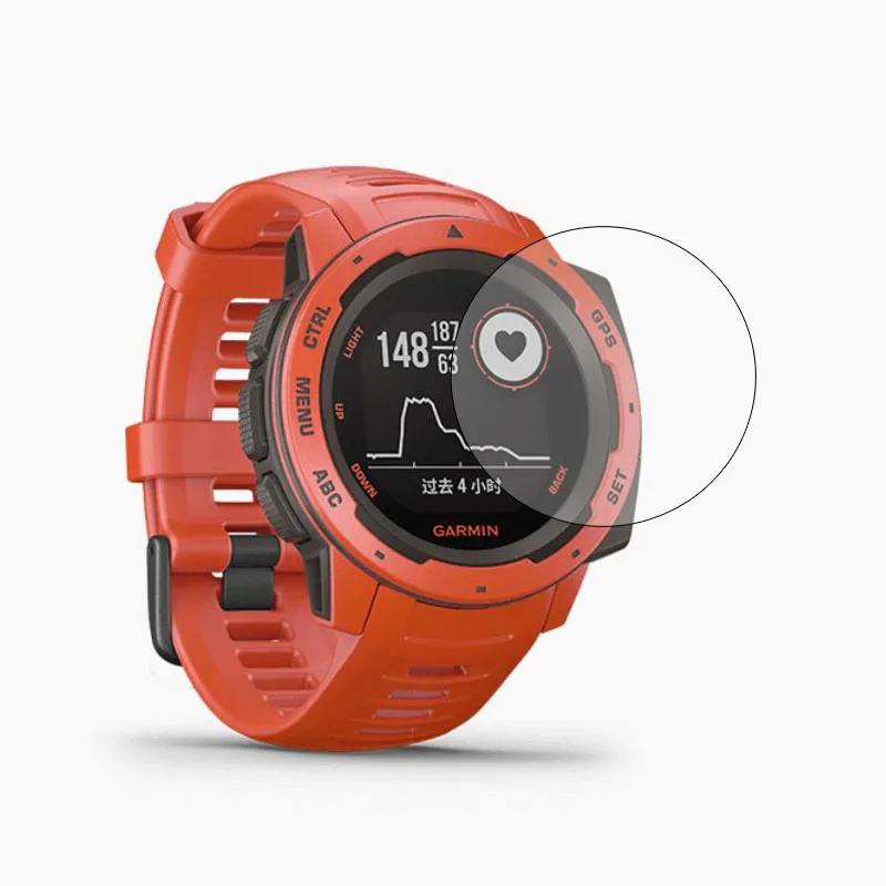 Защитная пленка для экрана из закаленного стекла Garmin instinct Tide/Tactical/Esports Solar Camo/Surf