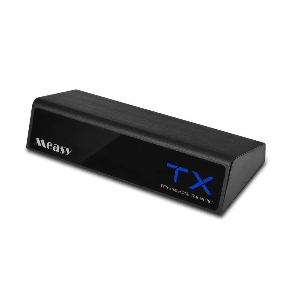 저렴한 MEASY W2H H303 60GHz 무선 비디오 전송 시스템 송신기 및 수신기, 지연 없음 압축 없음 1080P 3D 최대 30M/100FT
