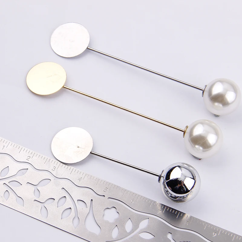 Новая роскошная позолоченная и Посеребренная Медная длинная брошь из сплава с