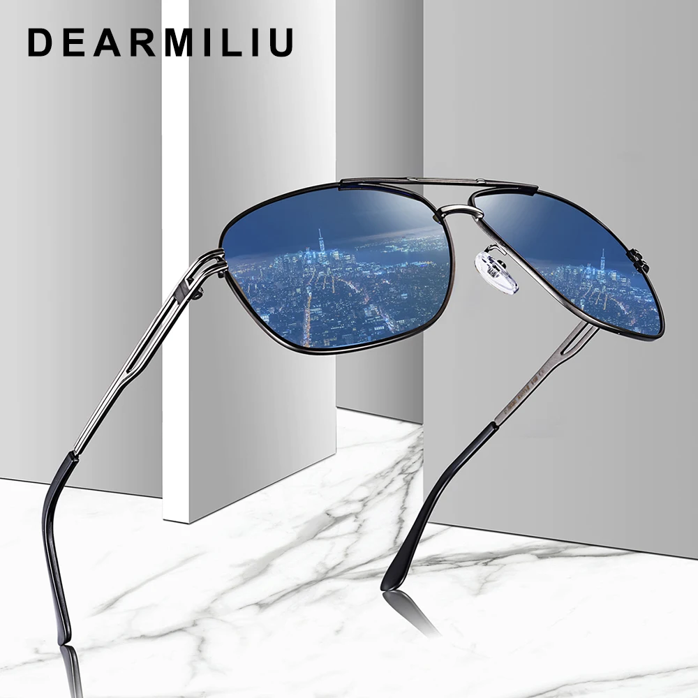Мужские и женские солнцезащитные очки DEARMILIU Классические из сплава с