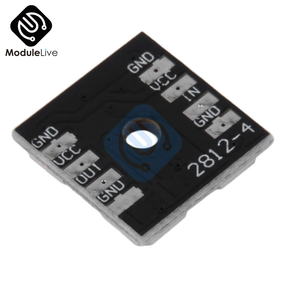 WS2812B 2*2 4 бит полноцветный 5050 RGB светодиодный лампа панель светильник Suqare плата для