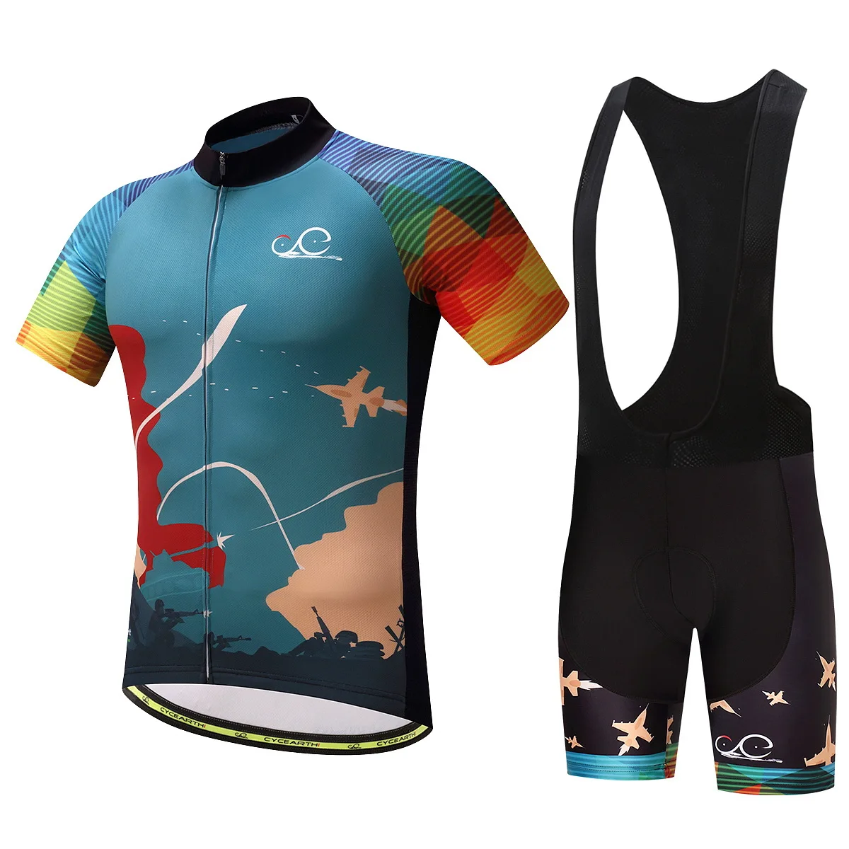 Pro Велоспорт Джерси гелевый мягкий велосипед нагрудник шорты наборы мужские Ropa