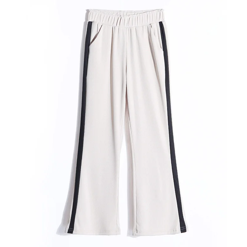 

S-9XL 2018 Spring Summer Ankle-Length Flare Pants High Waist Plus Size Casual Trousers Slim Women Clothing 3 Colors