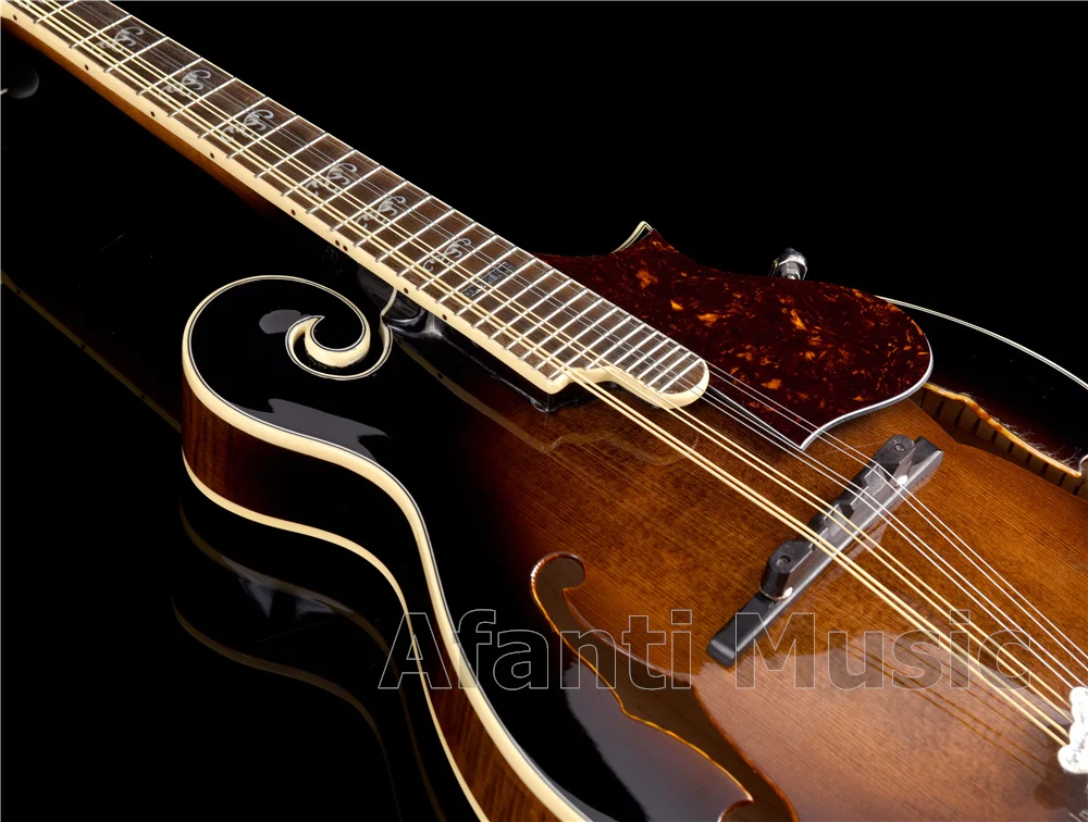 Afanti Массив ели Топ F мандолин(AMB-611
