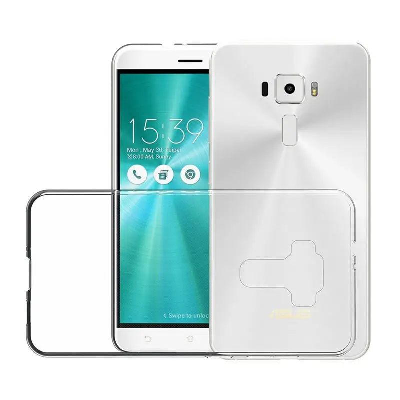 Для Asus Zenfone 3 ZE552KL силиконовый чехол Прозрачный для телефона Z012D ZE ZE552 552 552KL KL |