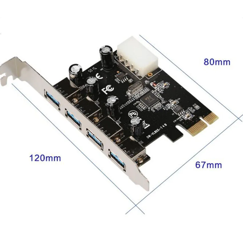 GKD-6002 PCI-E USB 3 0 Расширительная карта установленная на usb3.0 20pin к 4 | Компьютеры и офис