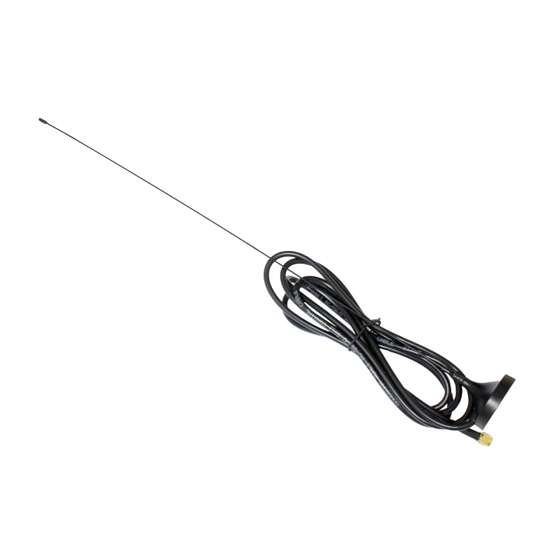 

2Pcs TX230-XP-200 High Gain 230MHz Wifi vhf Antenna 2m Extension Cable SMA Male Magnet Base Sucker Antennas for Communications