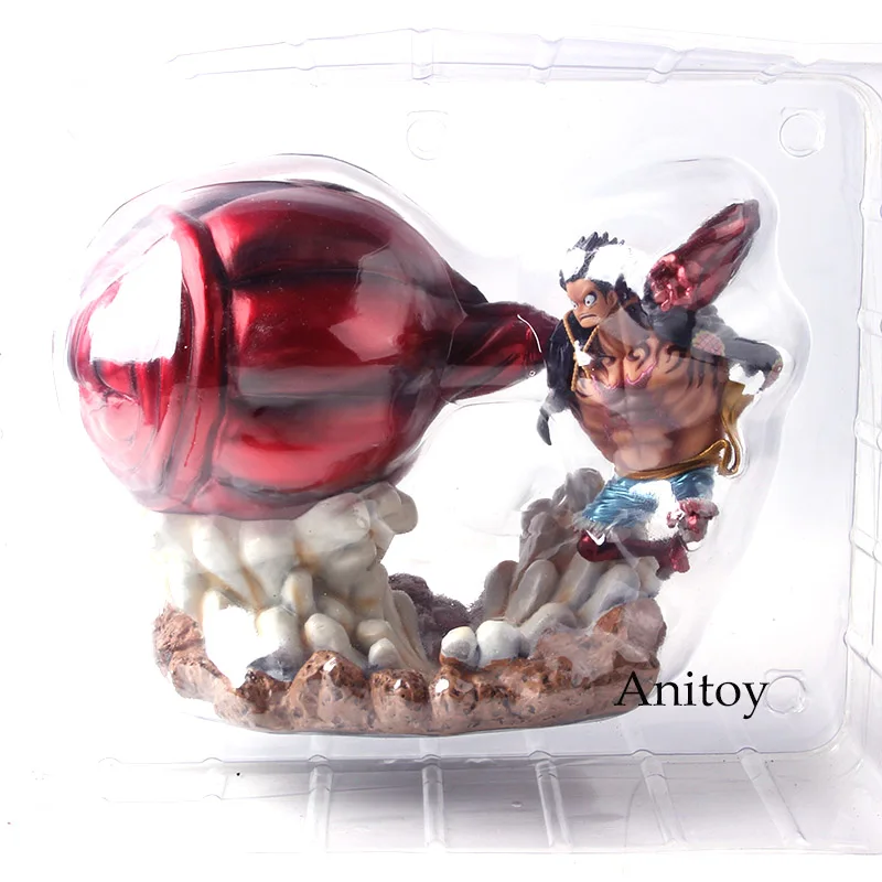 B without retail box One piece gear 4 Луффи Фигурка Обезьяна D Луффи Шестерня Четыре ПВХ Коллекционная модель игрушки - Цвет: B without retail box